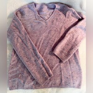Women's Lavender cashmere Sweater